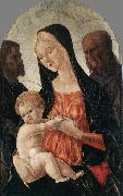 Francesco di Giorgio Martini Madonna and Child with two Saints oil painting on canvas